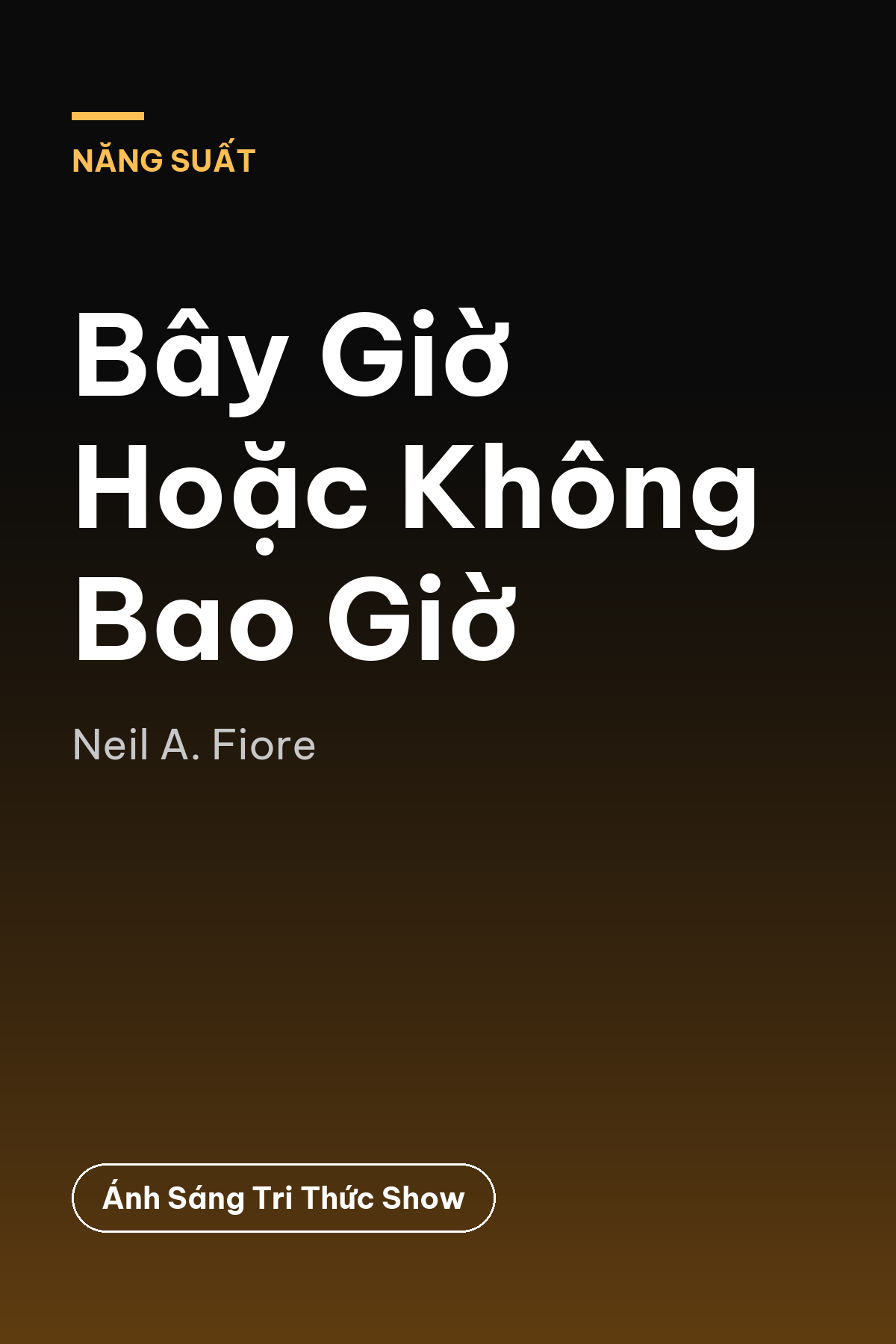 Bây Giờ Hoặc Không Bao Giờ — podcast bình luận sách