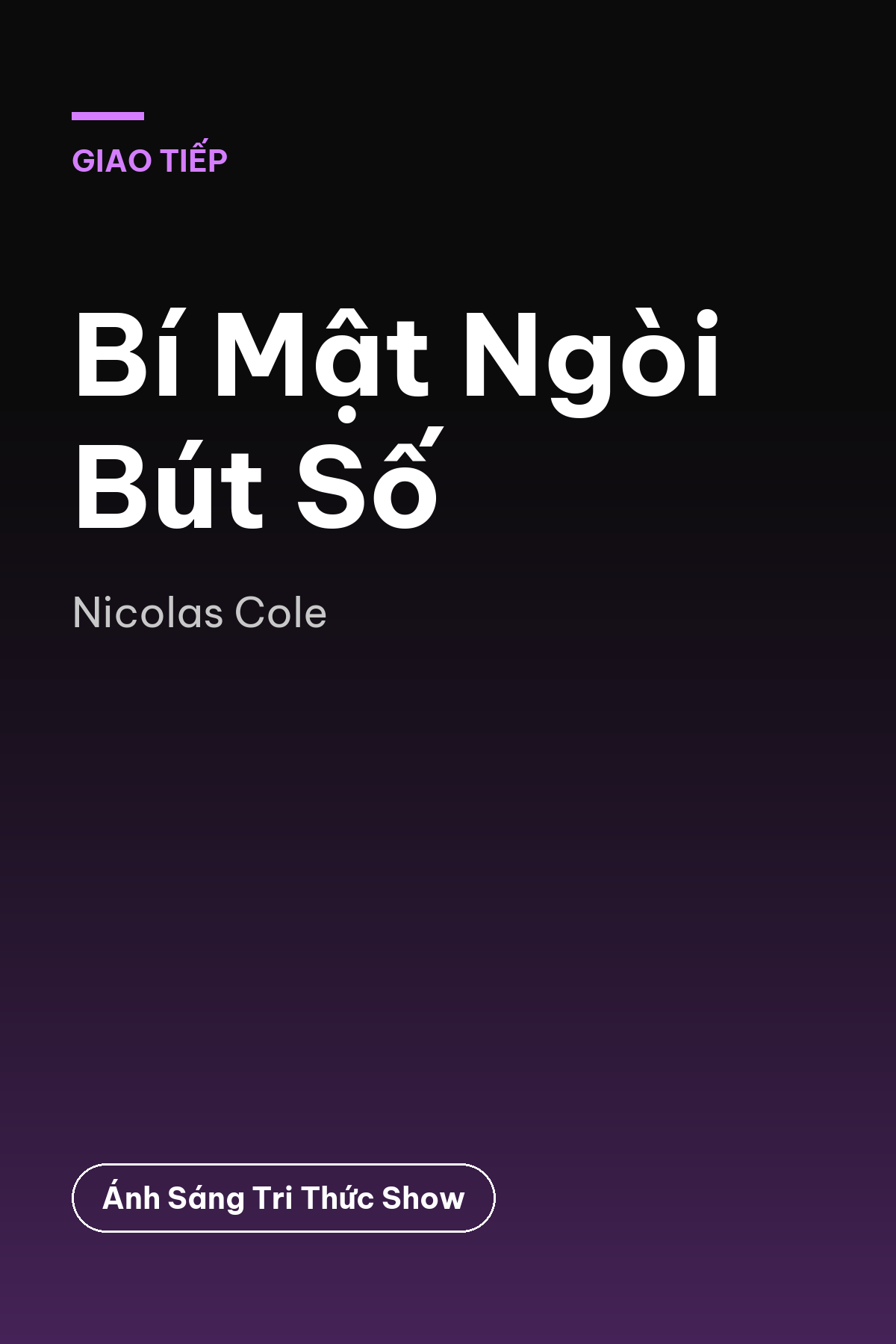 Bí Mật Ngòi Bút Số