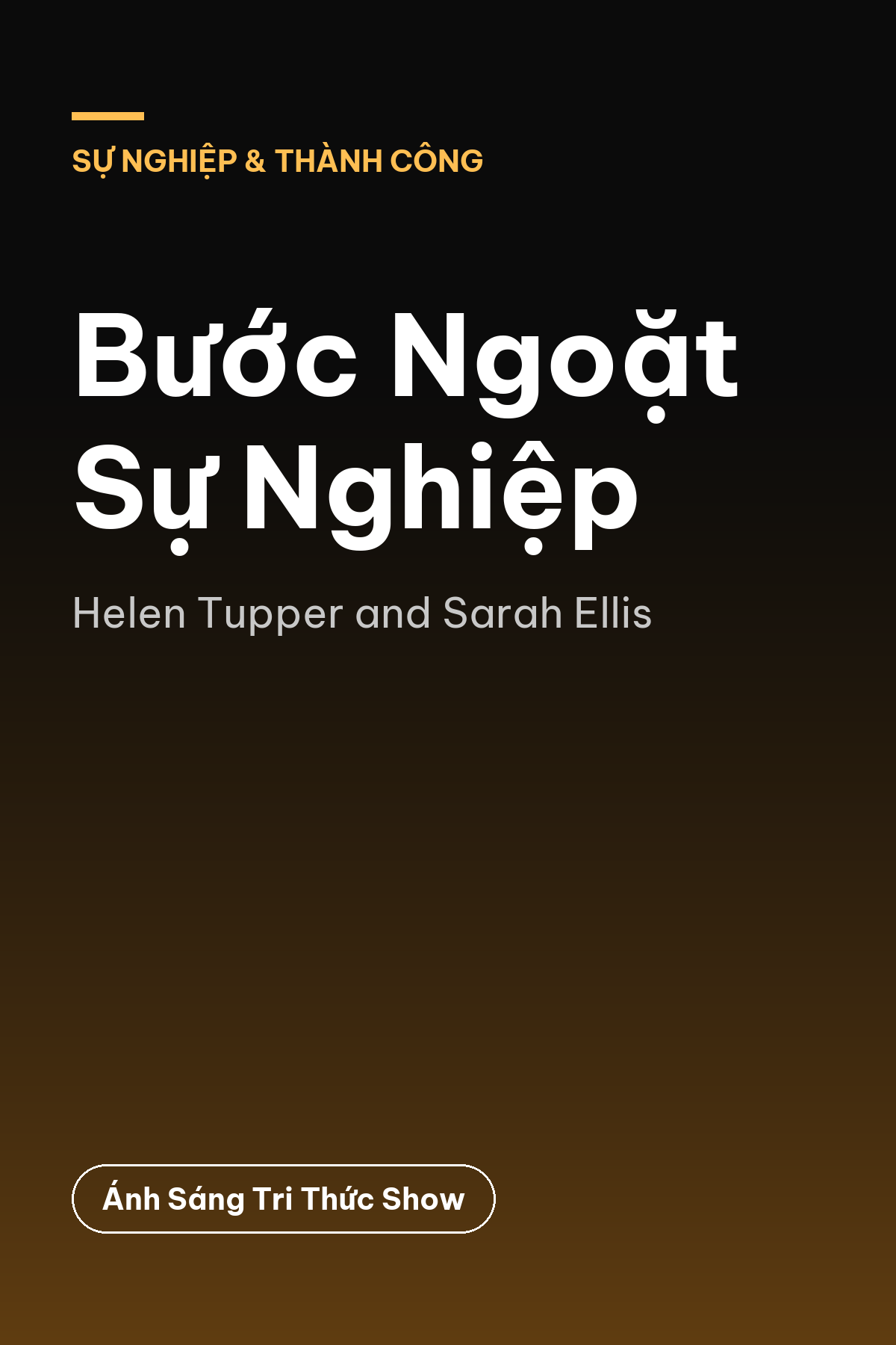Bước Ngoặt Sự Nghiệp — podcast bình luận sách