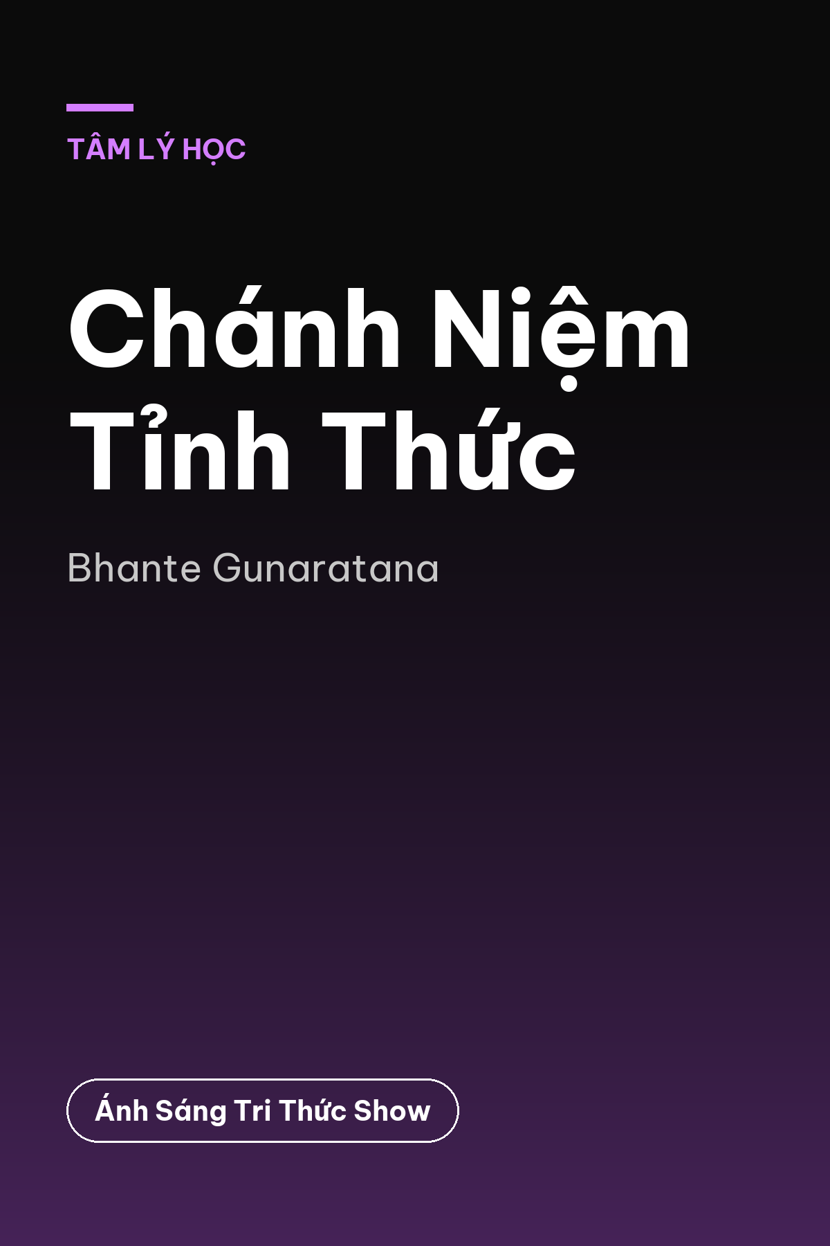 Chánh Niệm Tỉnh Thức — podcast bình luận sách
