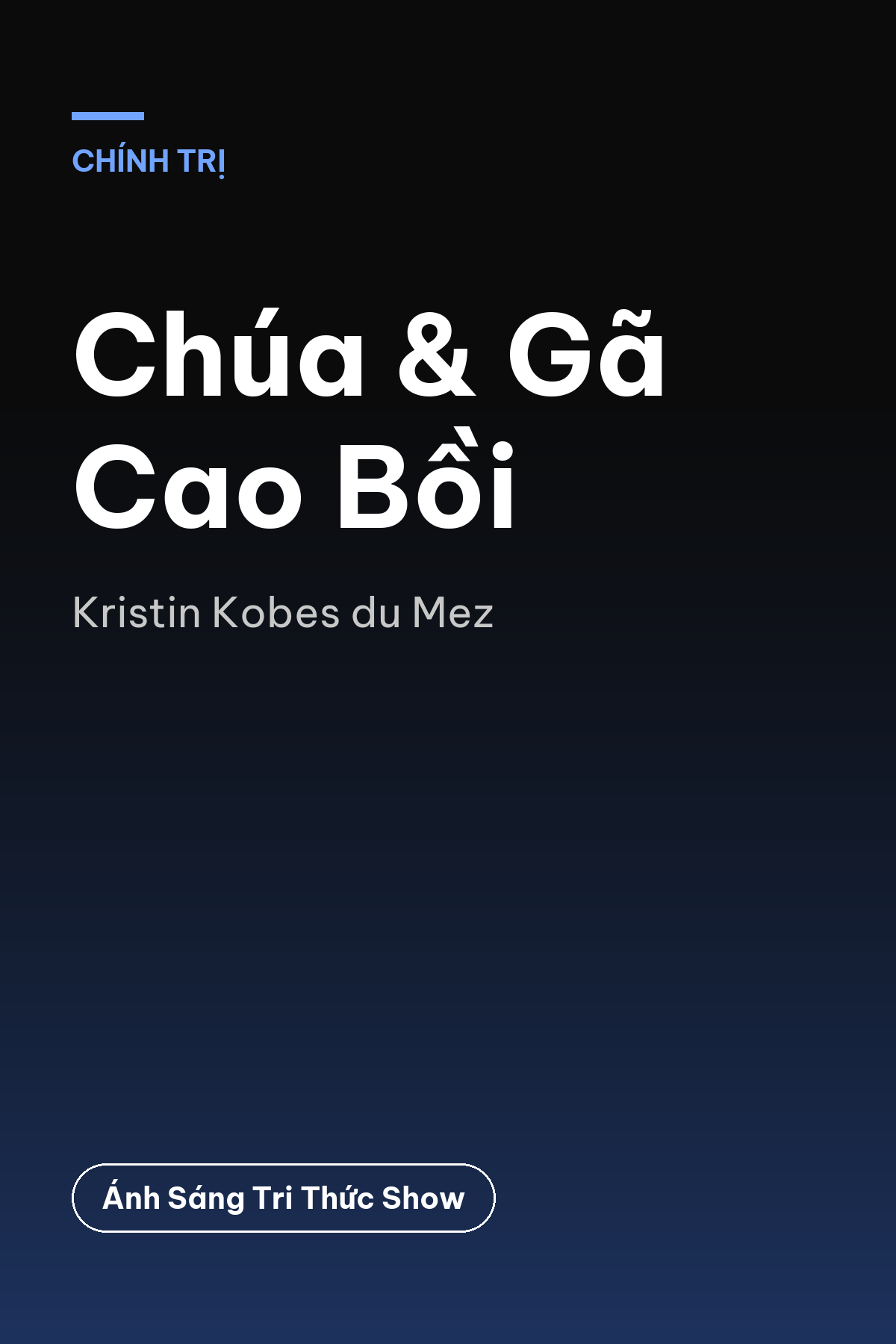 Chúa & Gã Cao Bồi