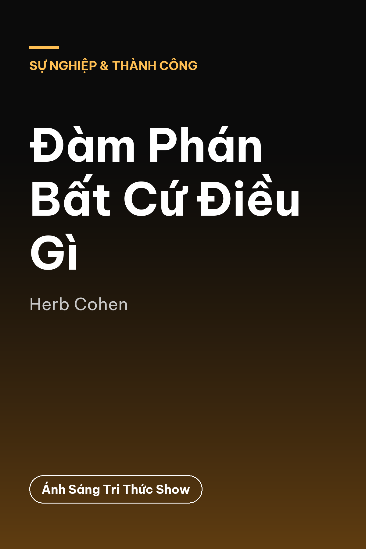 Đàm Phán Bất Cứ Điều Gì