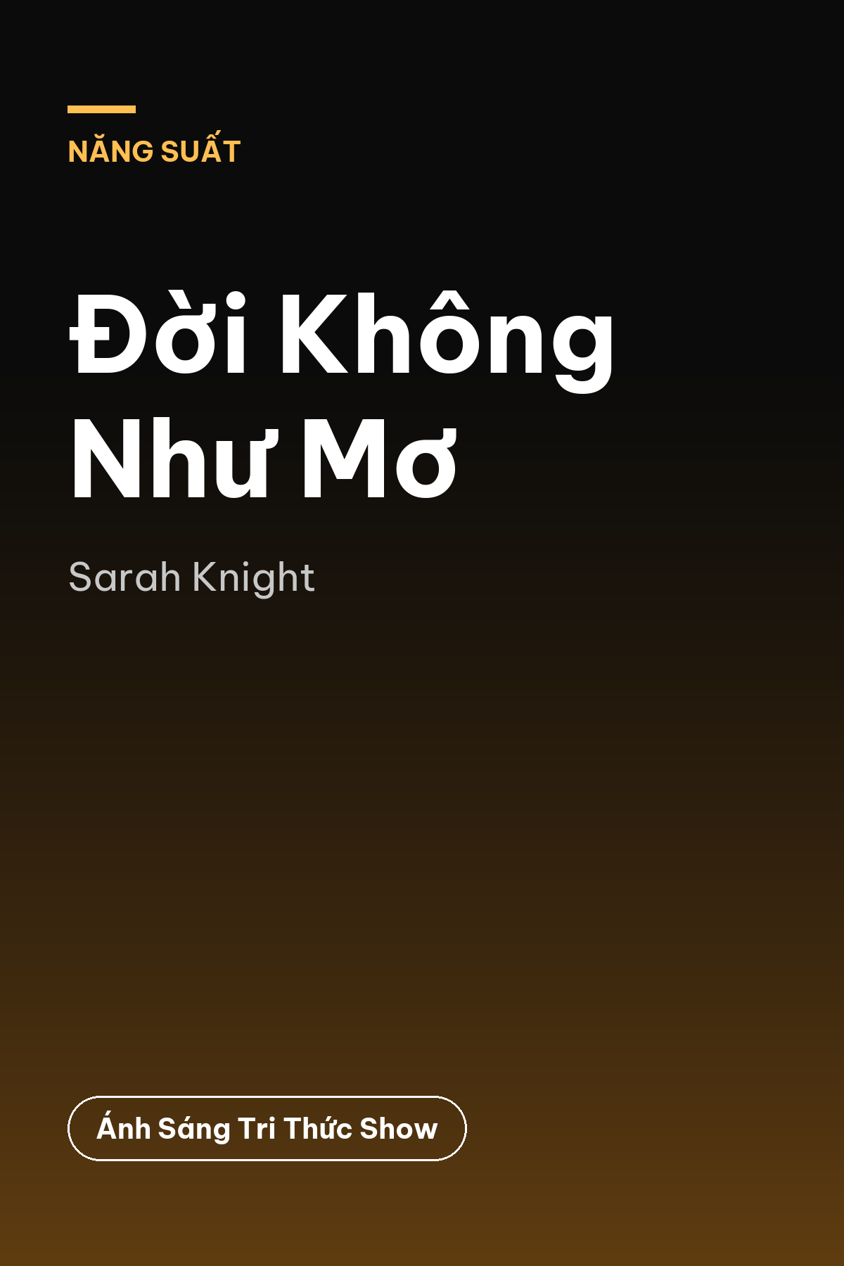 Đời Không Như Mơ — podcast bình luận sách