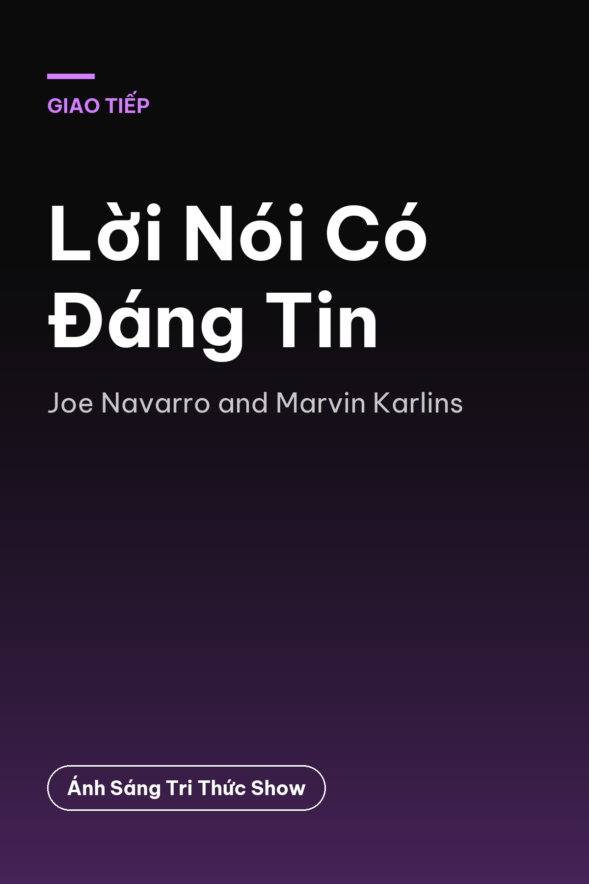 Lời Nói Có Đáng Tin