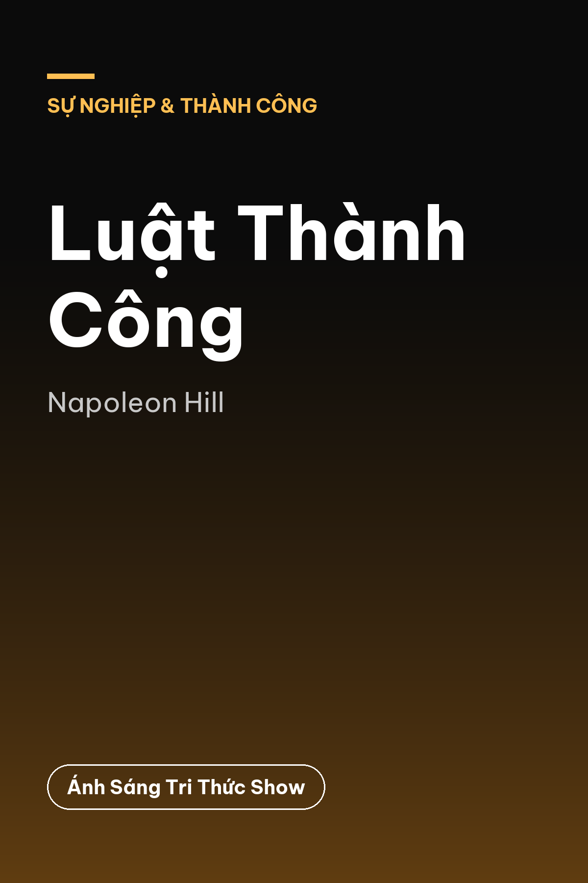 Luật Thành Công — podcast bình luận sách