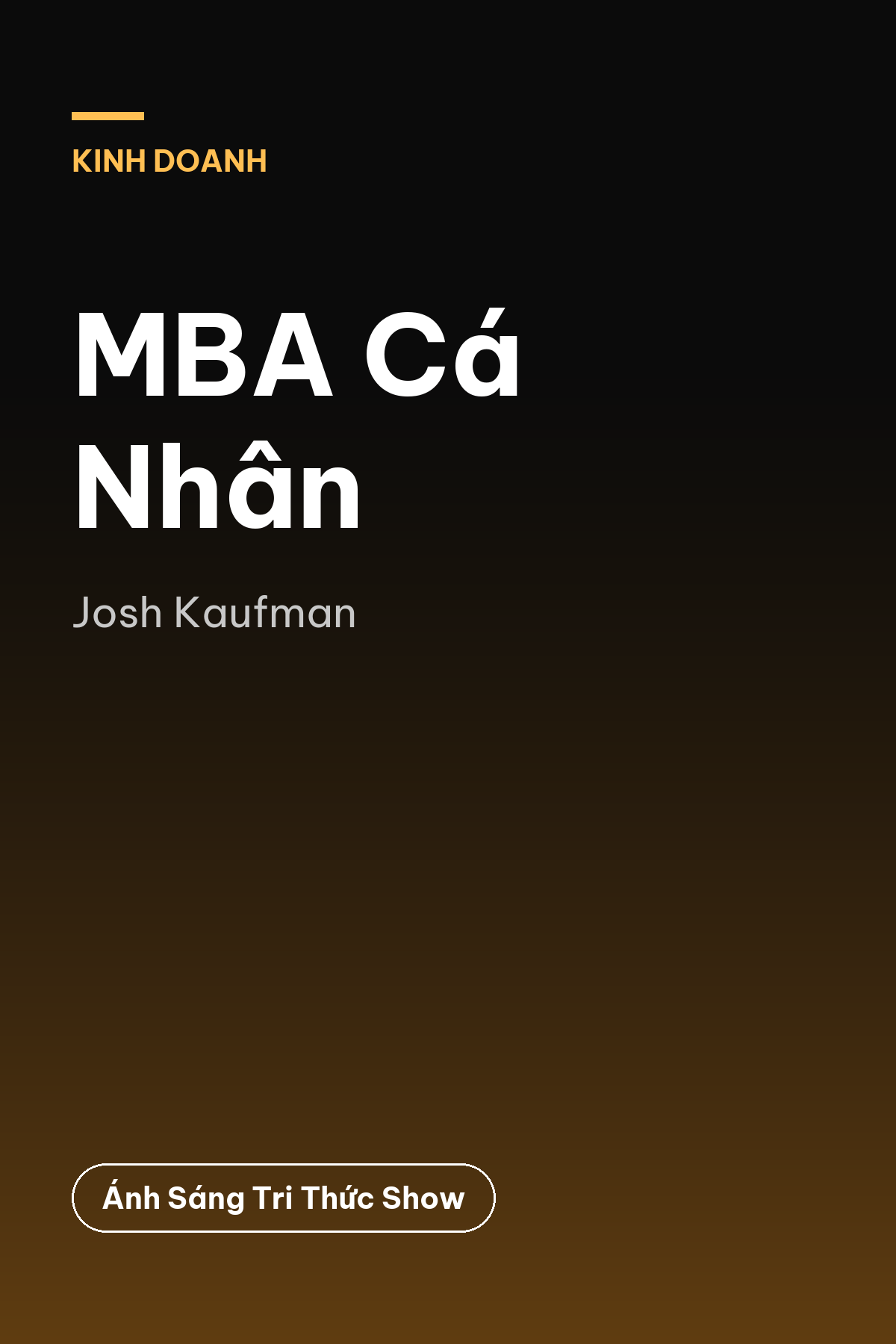 MBA Cá Nhân — podcast bình luận sách