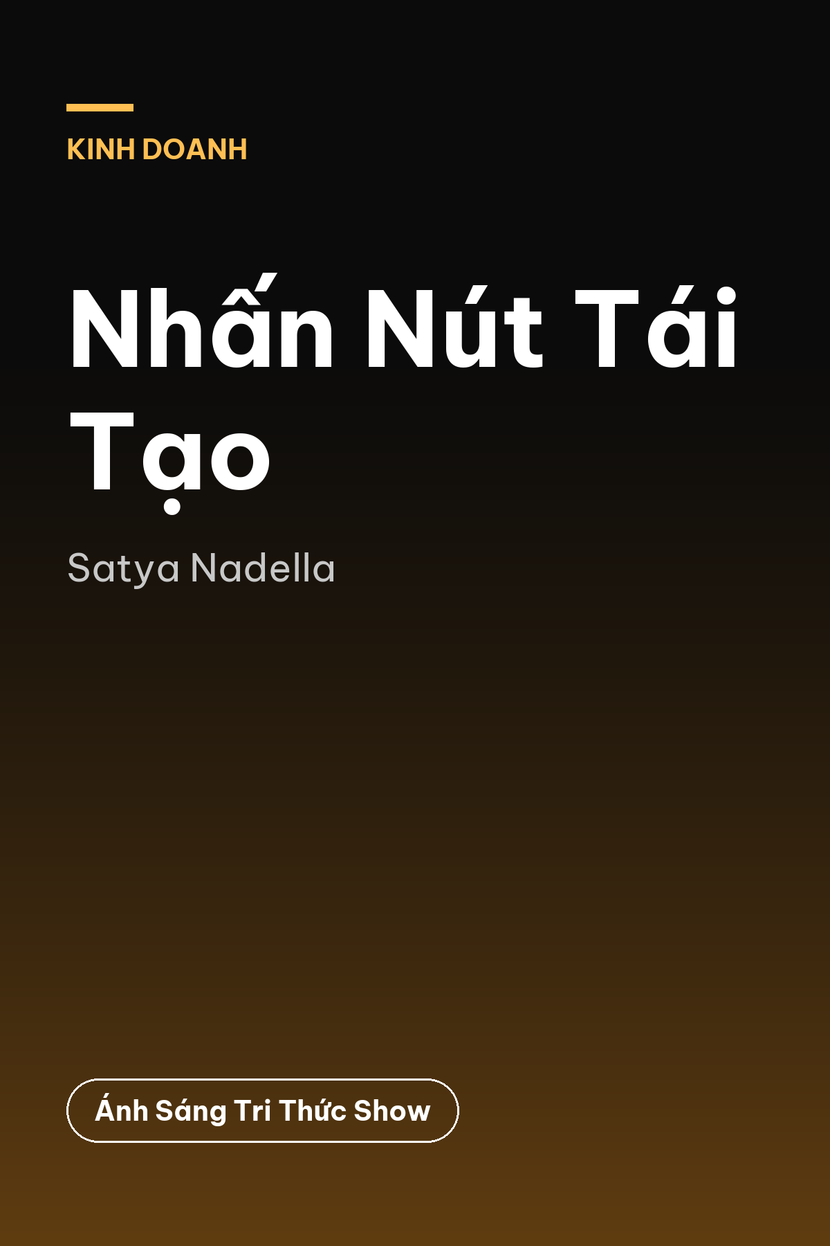 Nhấn Nút Tái Tạo — podcast bình luận sách