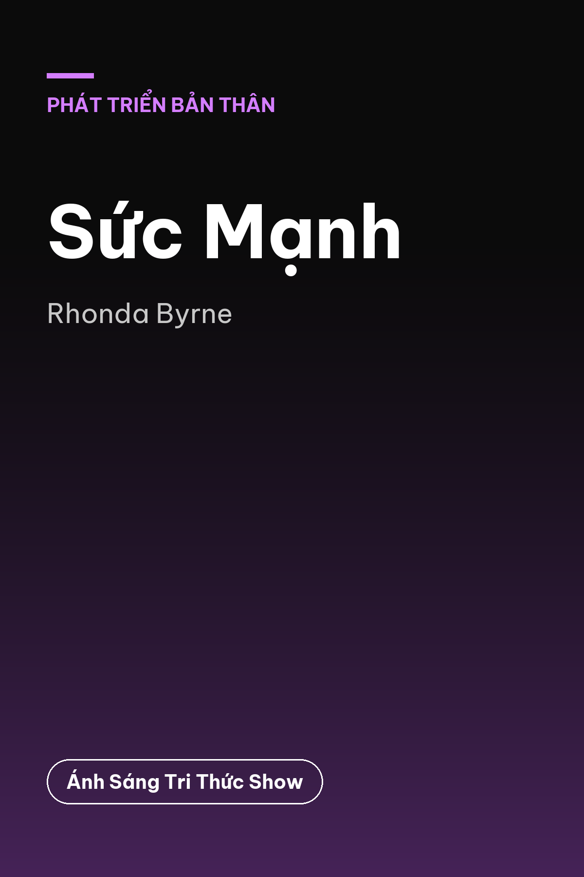 Sức Mạnh — podcast bình luận sách