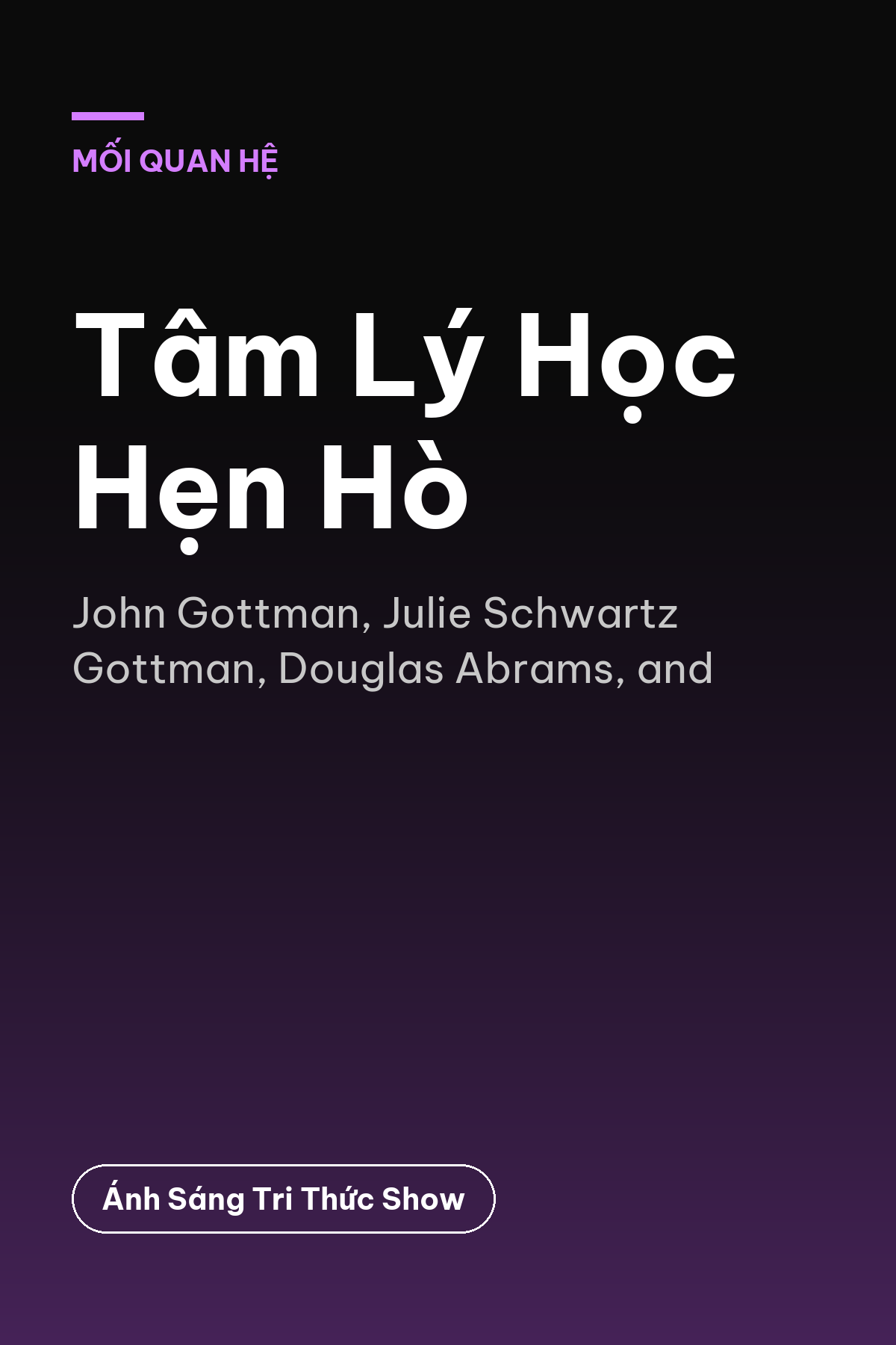 Tâm Lý Học Hẹn Hò