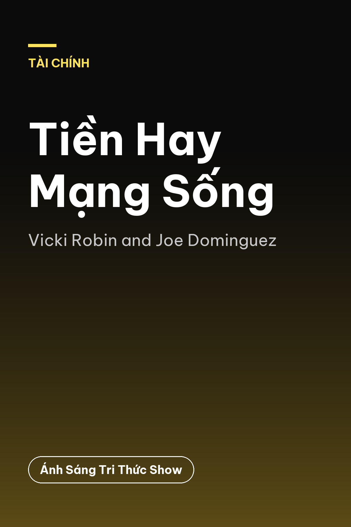 Tiền Hay Mạng Sống
