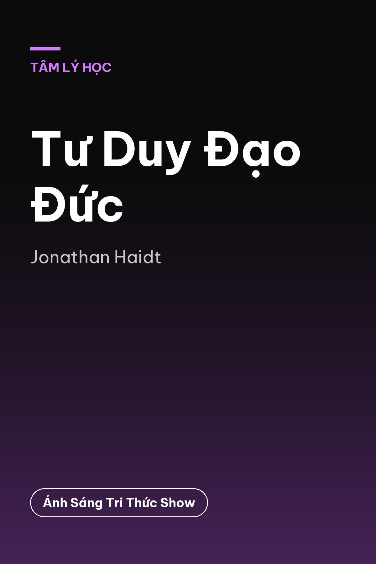 Tư Duy Đạo Đức