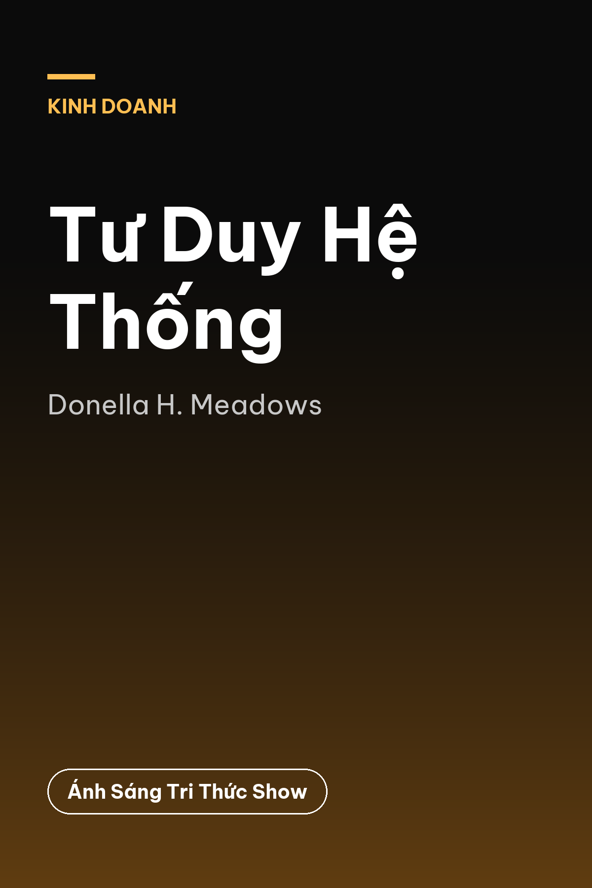 Tư Duy Hệ Thống — podcast bình luận sách
